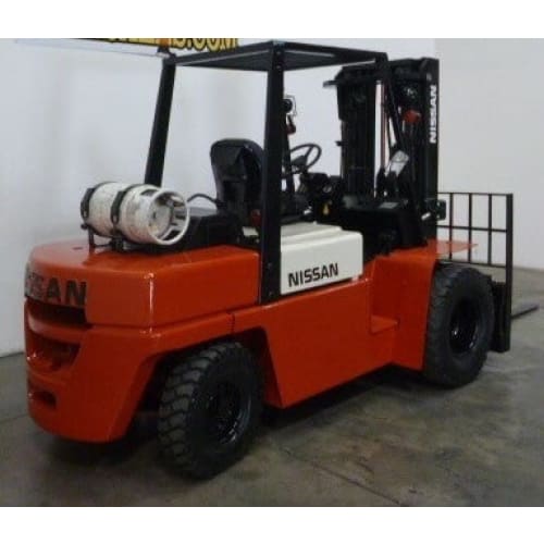 Nissan BGF03A40V 8000 lb. LPG Forklift w/ Sideshift 184H - Forklifts