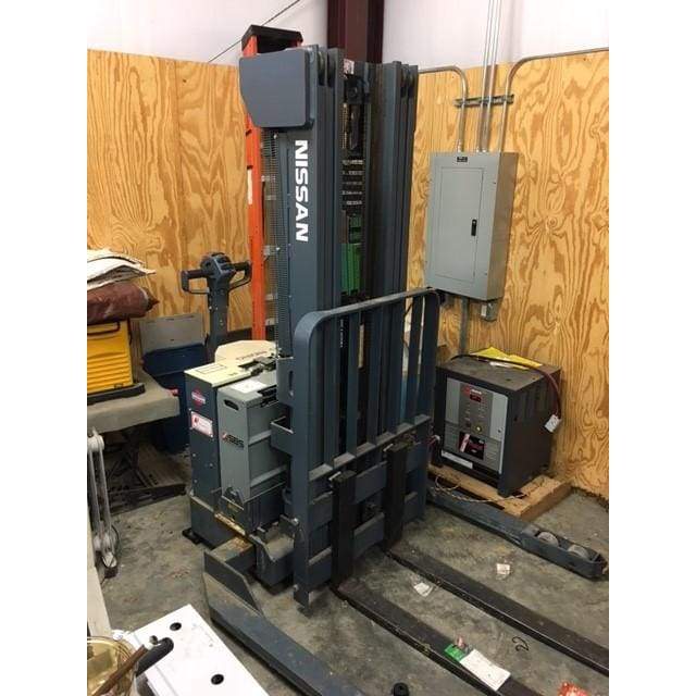 Nissan WSN-40-TH 4000LBS Walk Behind Walkie-Stacker Forklift 24V 152 - Forklifts