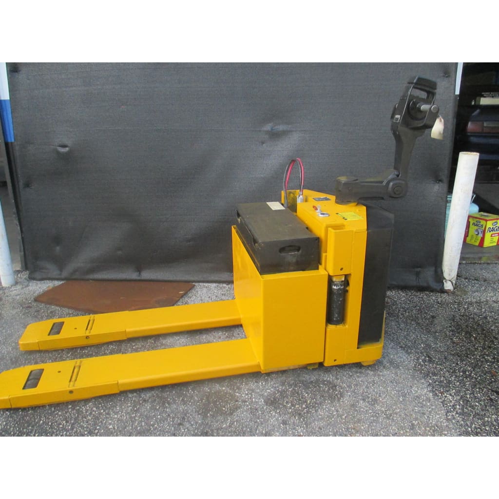 Pettibone Mercury PPW-H-6024 Electric 24V Battery Pallet Jack 6000LBS WORKS GOOD - Forklifts