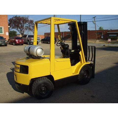Hyster H60XM 6000 lbs LPG Forklift w/ Sideshift 181H Triple Mast - Forklifts