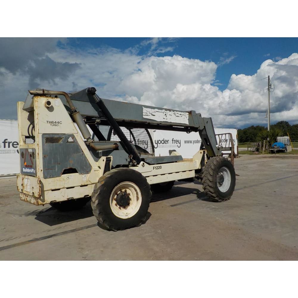 Terex TH644C 6000 lb. Diesel 4x4 Telehandler Forklift w/ Telescoping Boom 44ft - Forklifts