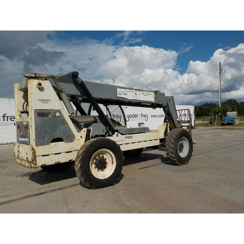 Terex TH644C 6000 lb. Diesel 4x4 Telehandler Forklift w/ Telescoping Boom 44ft - Forklifts