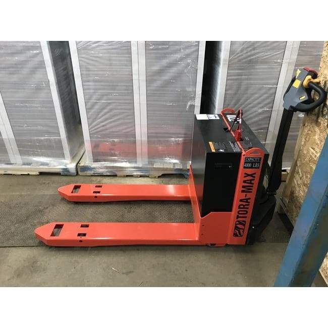 Tora-Max TBW40 4000lb. Electric Walk Behind Pallet Jack NEW BATTERIES - Forklifts