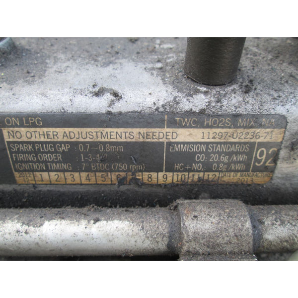 Used Toyota 4Y-ECS LPG Forklift Engine No Core - Parts