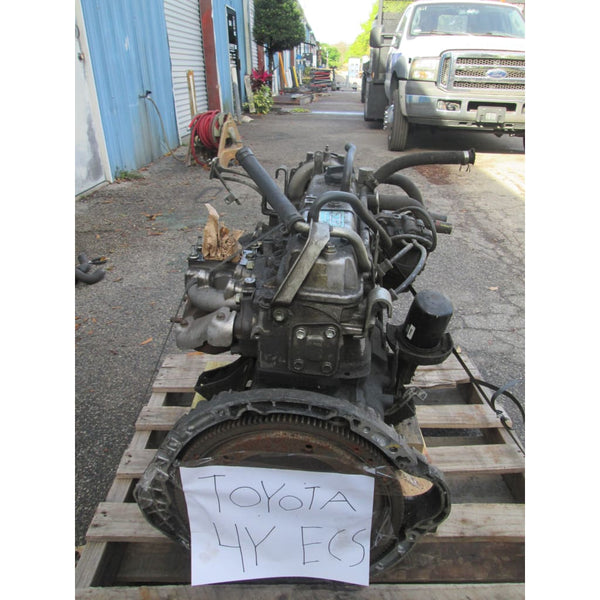 Used Toyota 4Y-ECS LPG Forklift Engine No Core - Parts