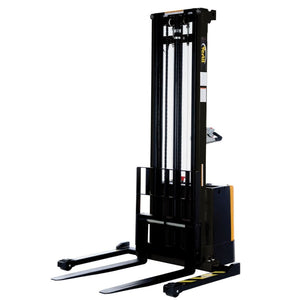 Vestil WST-3000 Electric 24V Walk Behind Forklift Pallet Jack Walkie Stacker 3000LBS - Forklifts