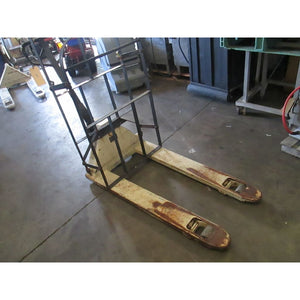 Wesco Walk Behind Pallet Jack 5500LBS Capacity w/ Safety Rack Box Guard Case - Other