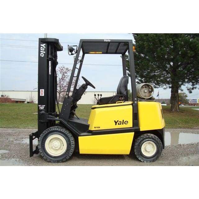 2004 Yale GLP050 LPG 5000LBS Forklift w/ Sideshift 194H - Forklifts